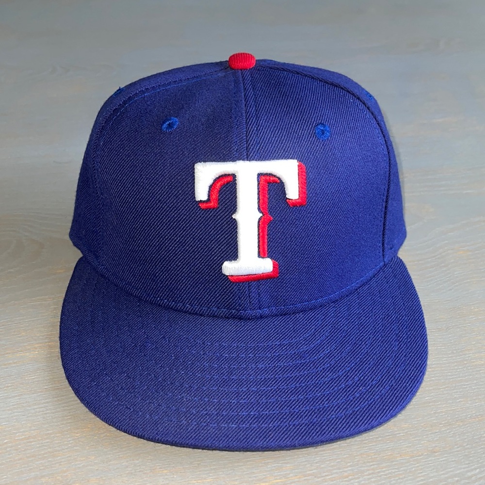 New Era 59Fifty Texas Rangers Fitted Hat Size 7